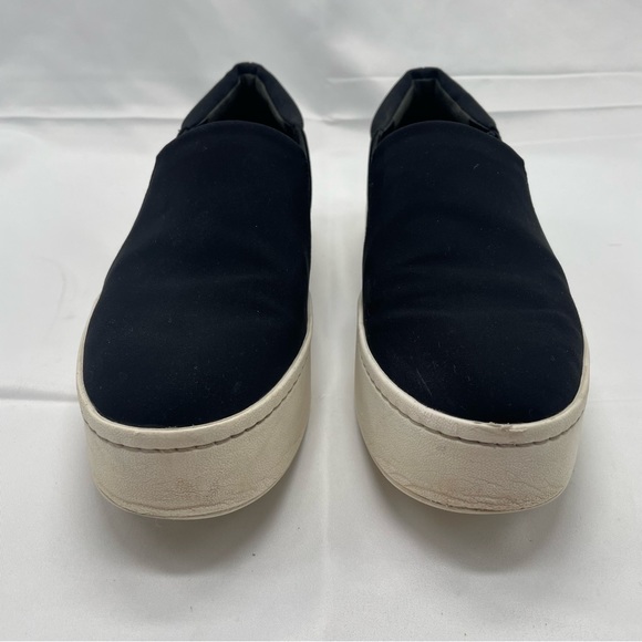 Vince Warren Suede Black Platform Sneakers - Picture 6 of 13